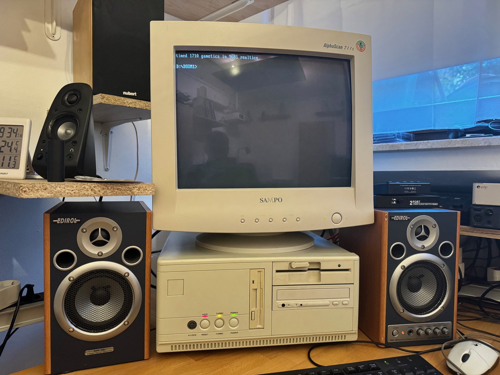 Setting up an old 386 computer