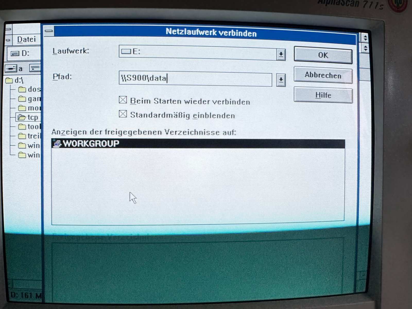 Setting up a Samba-Server for Windows 3.11 and macOS 15.2