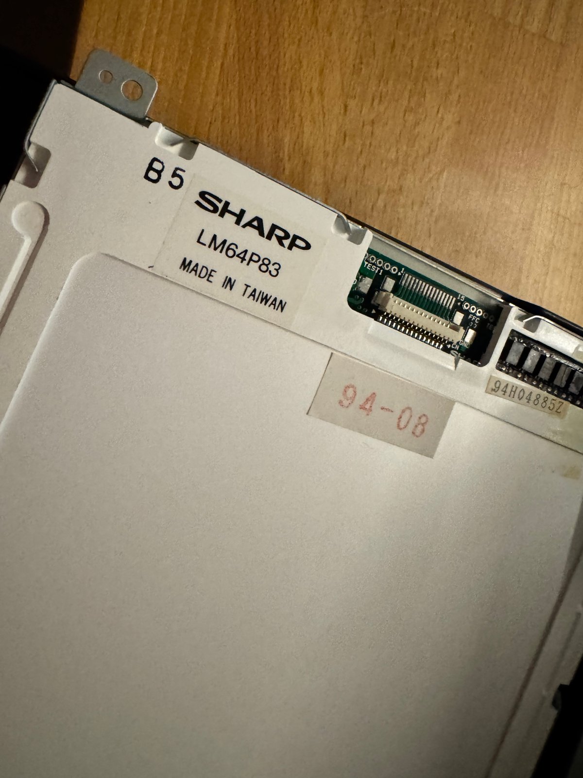 The Sharp LM64P83 The Sharp LM64P83